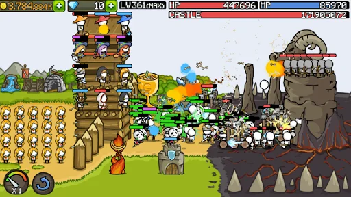 Grow Castle ڈاؤن لوڈ کریں – بہترین ٹاور ڈیفنس گیم اب مفت حاصل کریں - Screenshot 1